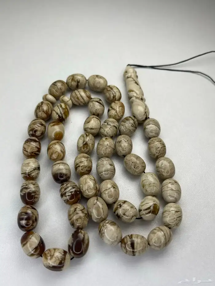 سبح كهرمان سومطري طبيعي 4