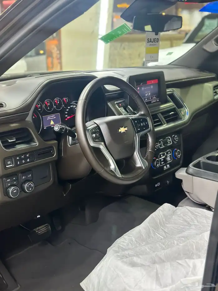 تاهو شيروليه الموديل2023 دبل قصير في قمة النظافة 5