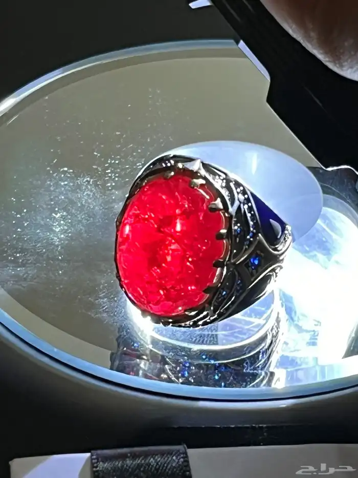 أحجار كريمه ياقوت زفير عقيق توباز مستك  جاد اخضر مرجان زمرد 7