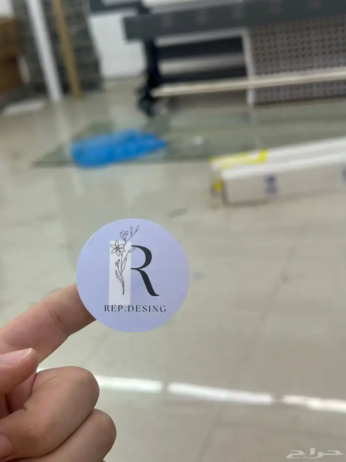 طباعة ستكر بلاستك أشكال وأحجام مختلفة كميات قليلة 0