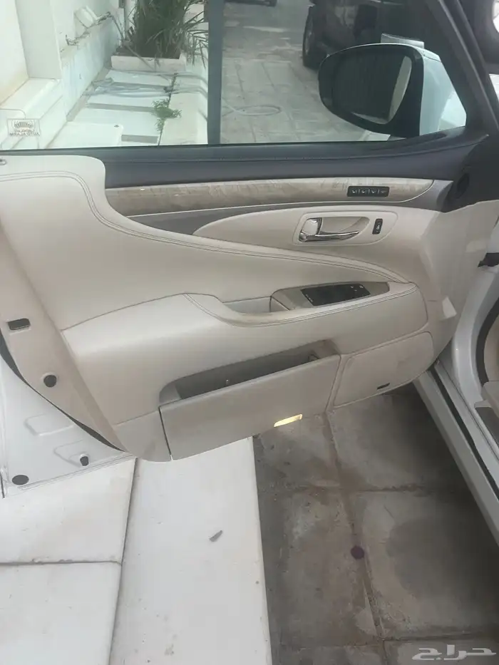 لكزس 460 لارج سعودي2013 ابيض الداخل اف وايت 14