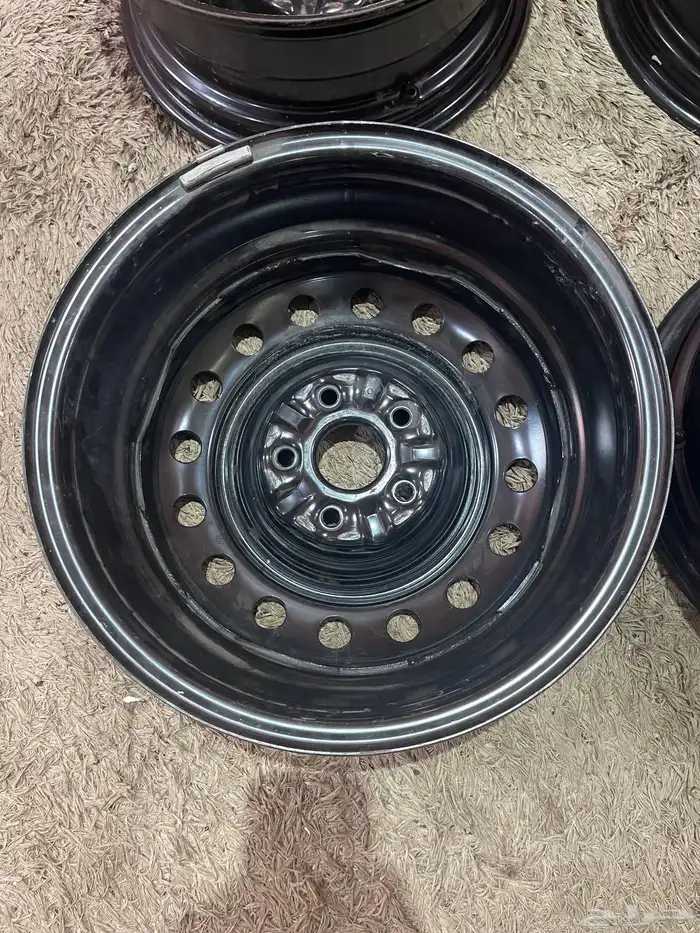 جنوط حديد مقاس 16 اسود 6