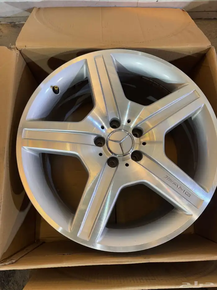 طقم جنوط مرسيدس نجمة amg اصلي 6