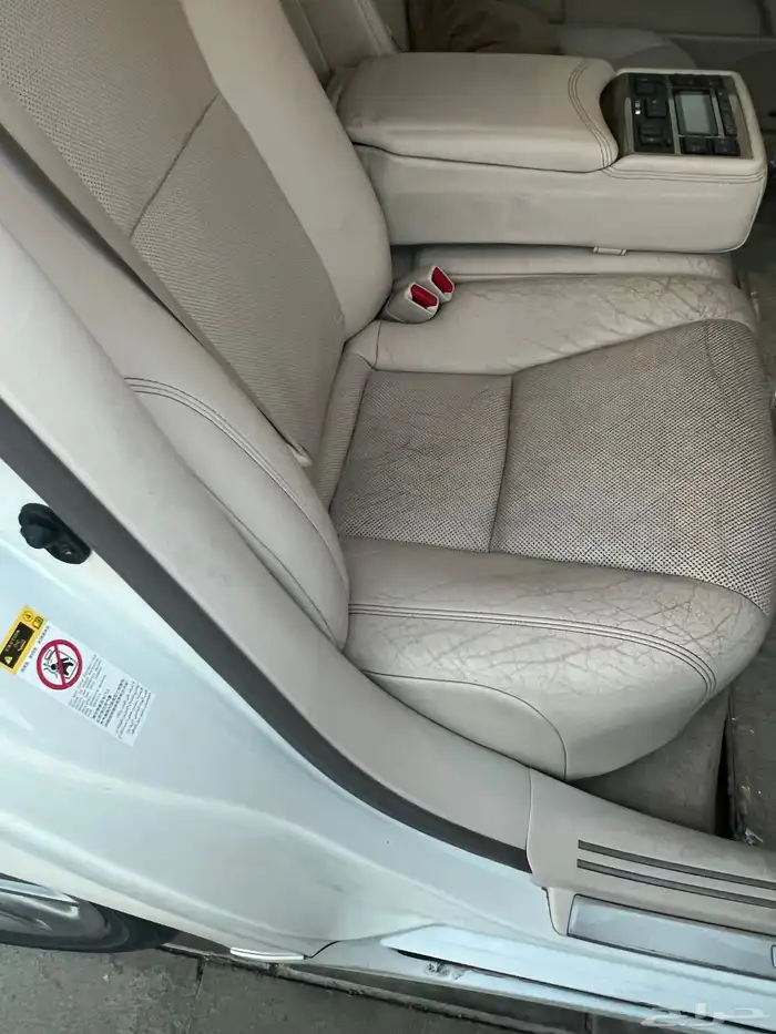 للبيع لكزس 460  2013 لارج سعودي ابيض الداخل اف وايت 14