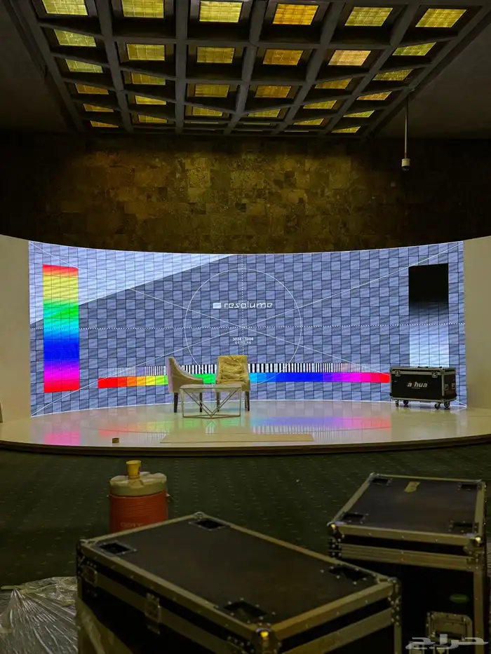 تأجير وتنظيم شاشات عملاقه 45