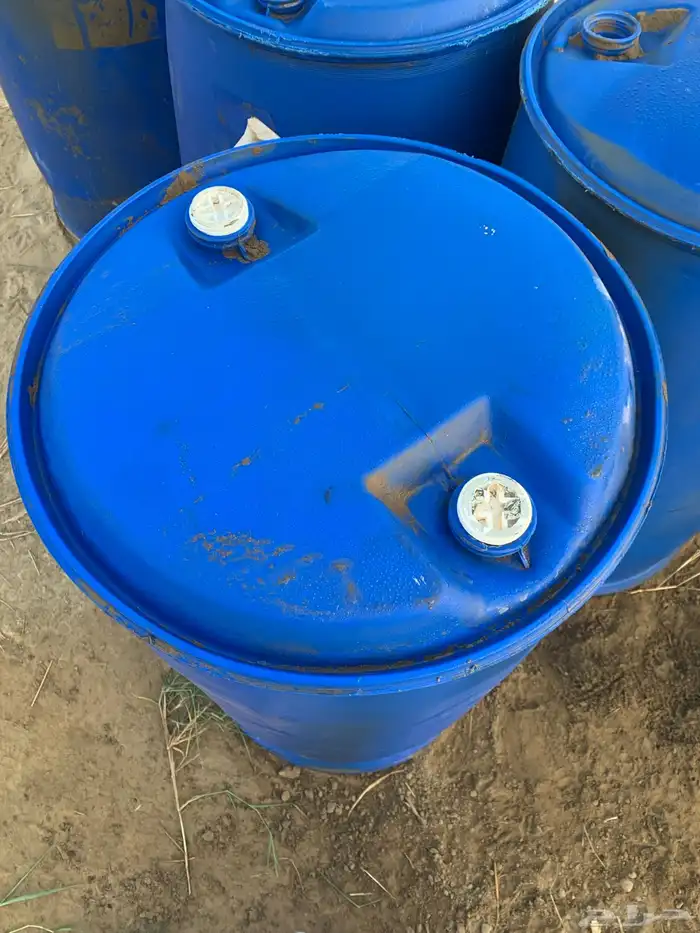 برميل بلاستك ازرق 220 لتر 2