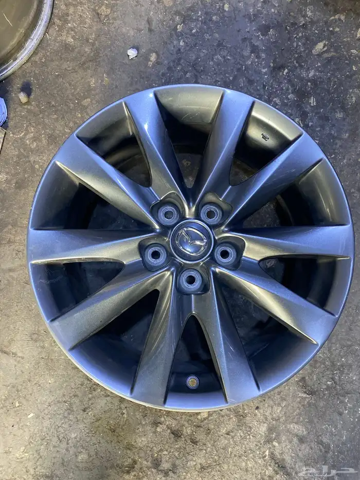 جنوط مازدا مقاس 17 مستعمل اصلي وكاله موديل 2020 وفوق 0