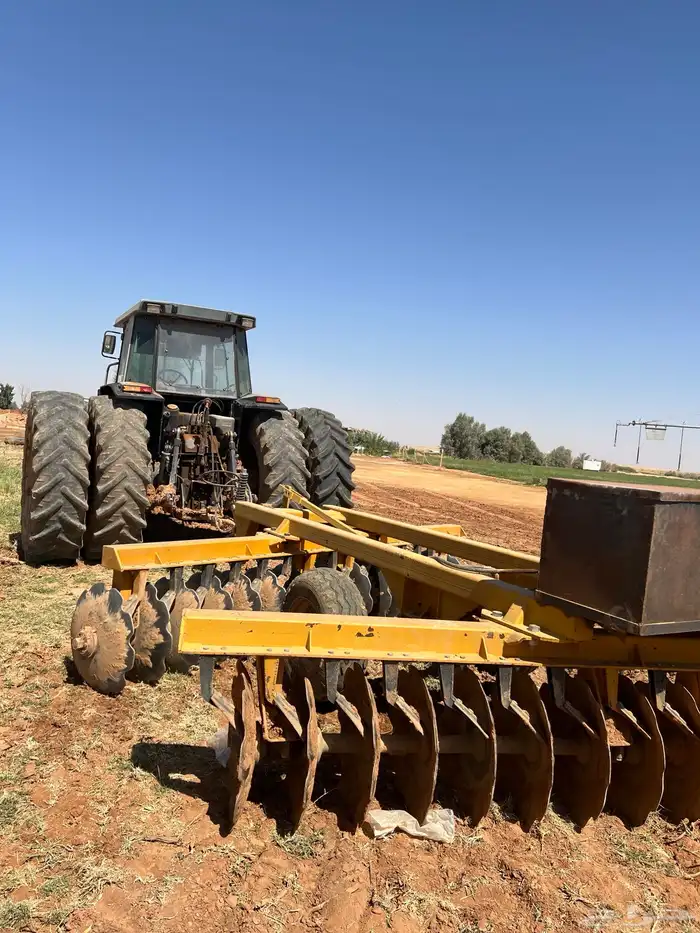 حراثه دسك مشط جالوشي ومساح للحرث 0