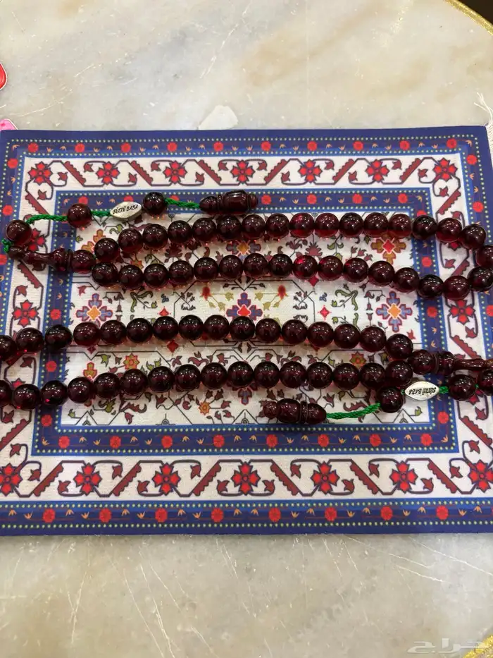 مسابيح متنوعة (فاتوران ومسكي وحجر عقيق وحجر جبل احد) 8
