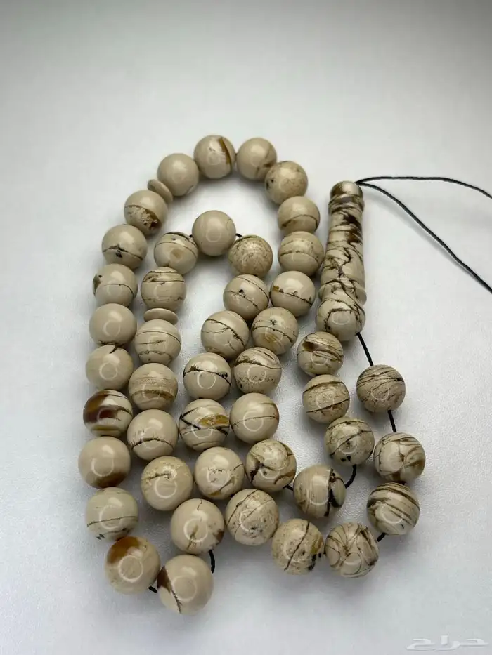 سبح كهرمان سومطري طبيعي 3