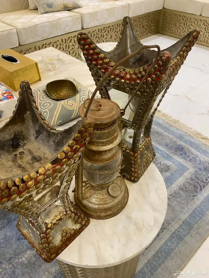 مباخر شغل حائل قديمه على السوم مبخرة فانوس سراج 2