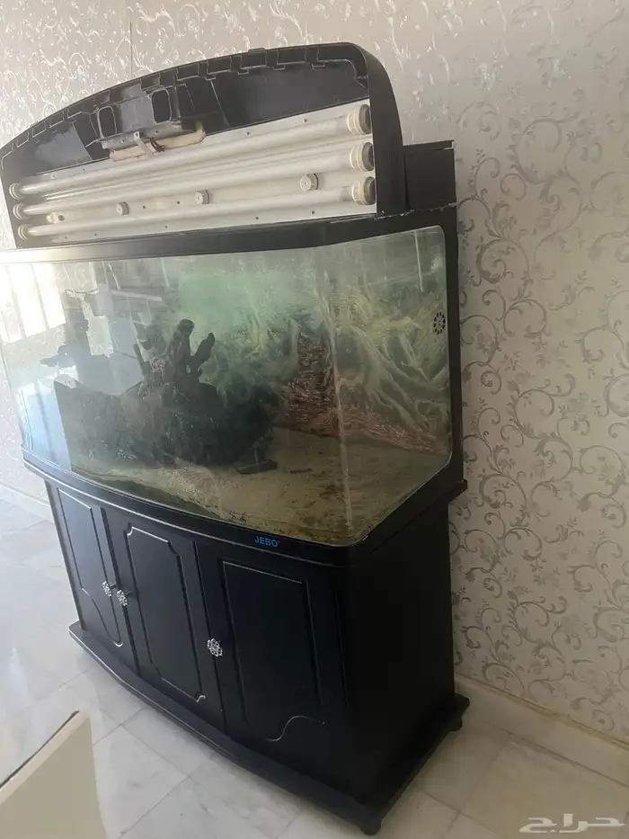 حوض سمك JEBO مع دولاب 0