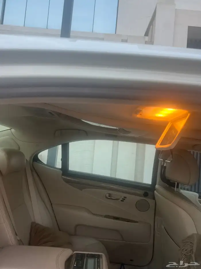 للبيع لكزس 460  2013 لارج سعودي ابيض الداخل اف وايت 13