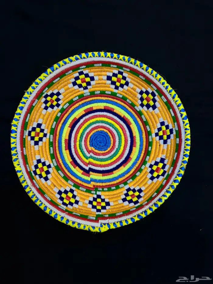 طبق ضياف شغل يدوي 0