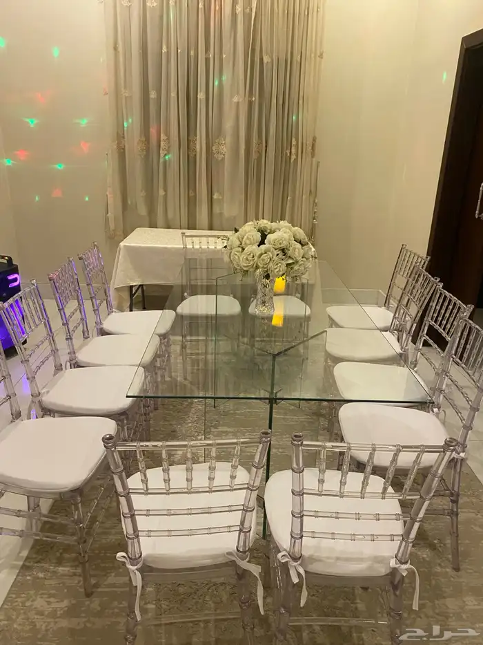 تجهيز حفلات مناسبات خلفيات تخرج طاولات طعام طاولات 7