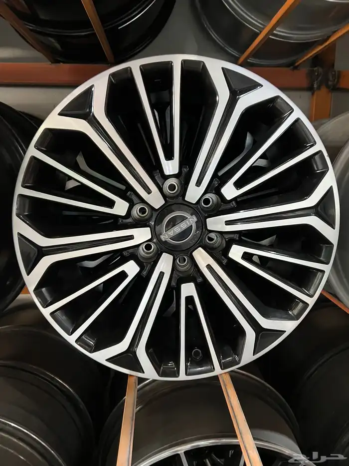 جنوط نيسان بلاتنيوم مستعمل اصلي وكاله مقاس 20 مديل 2025 0