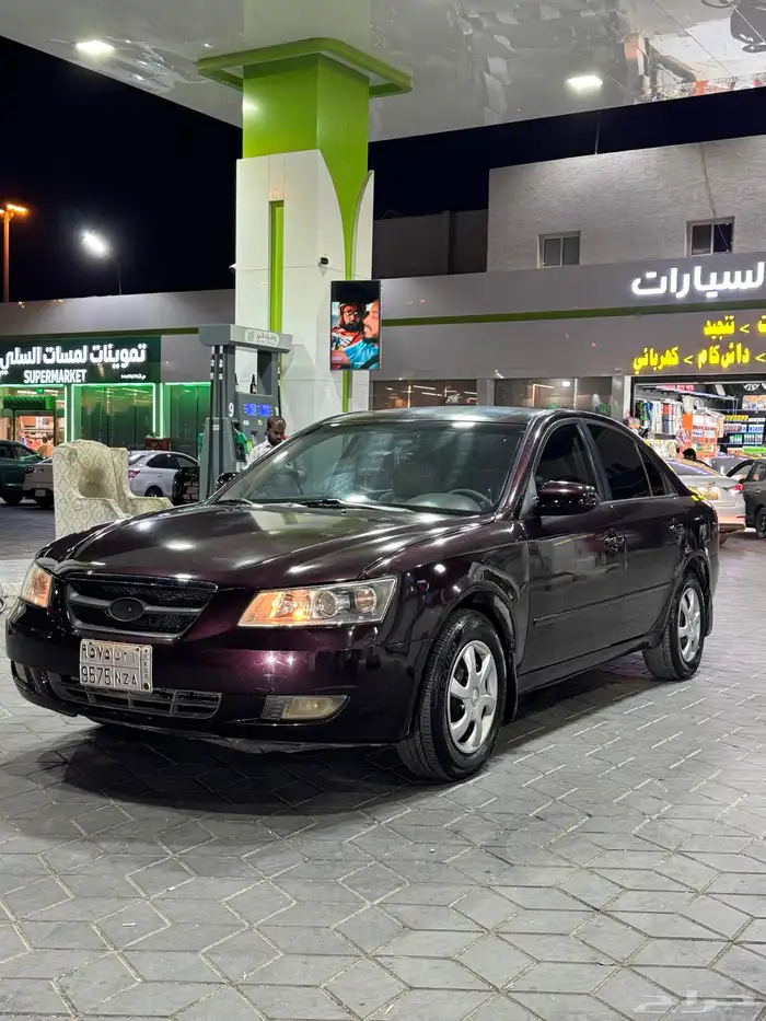 هونداي سوناتا 2006 عنابي 2