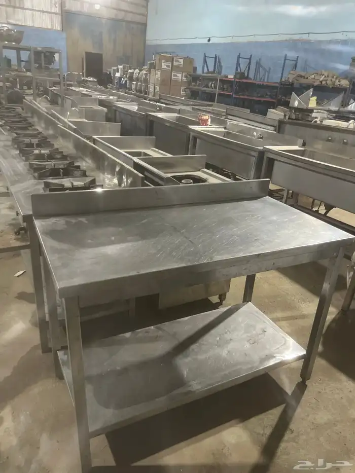 رفوف أستيل قدور طولت مغسل خزان قدور بخاري 9