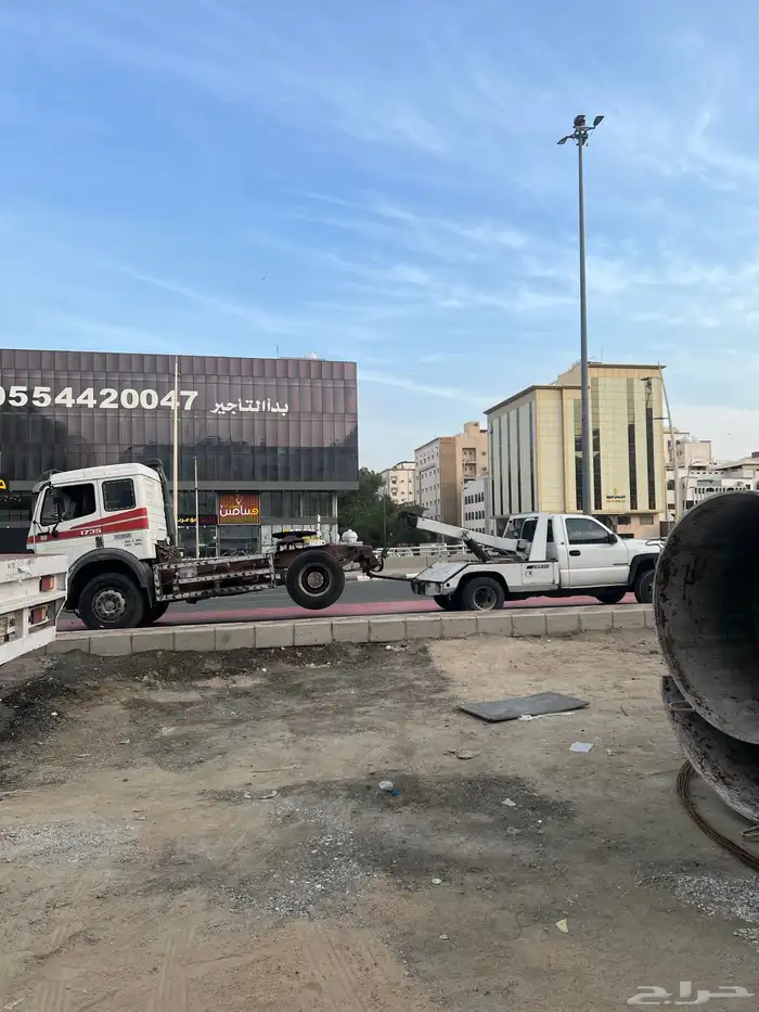 ونش هيدروليك شوكه لسحب السيارات الحديثه بدون لمس الصدام 2