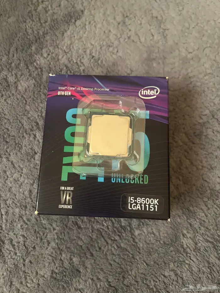 معالج انتل i5 8600k 0
