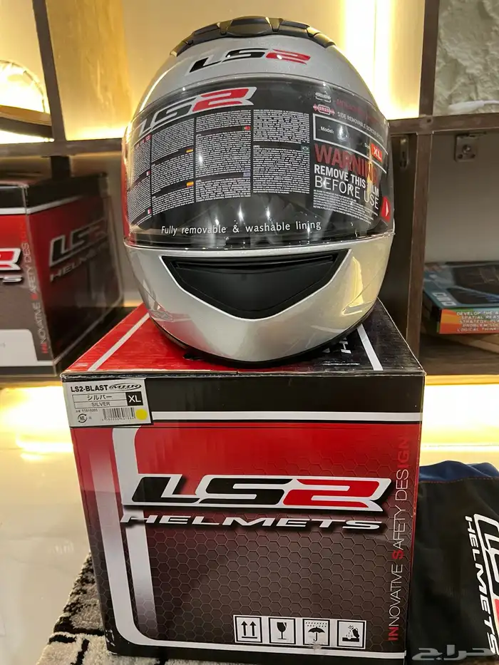 خوذه LS2 جديده السعر 450 7
