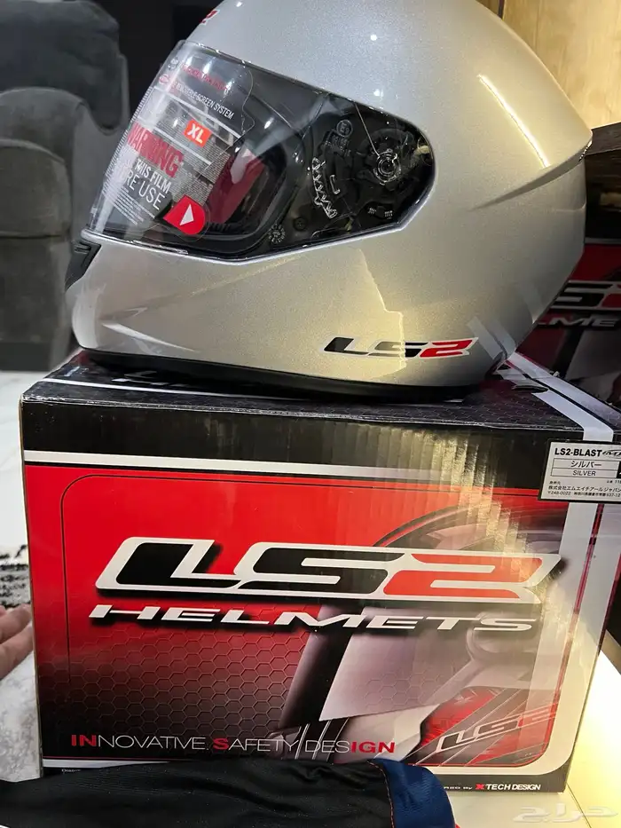 خوذه LS2 جديده السعر 450 0