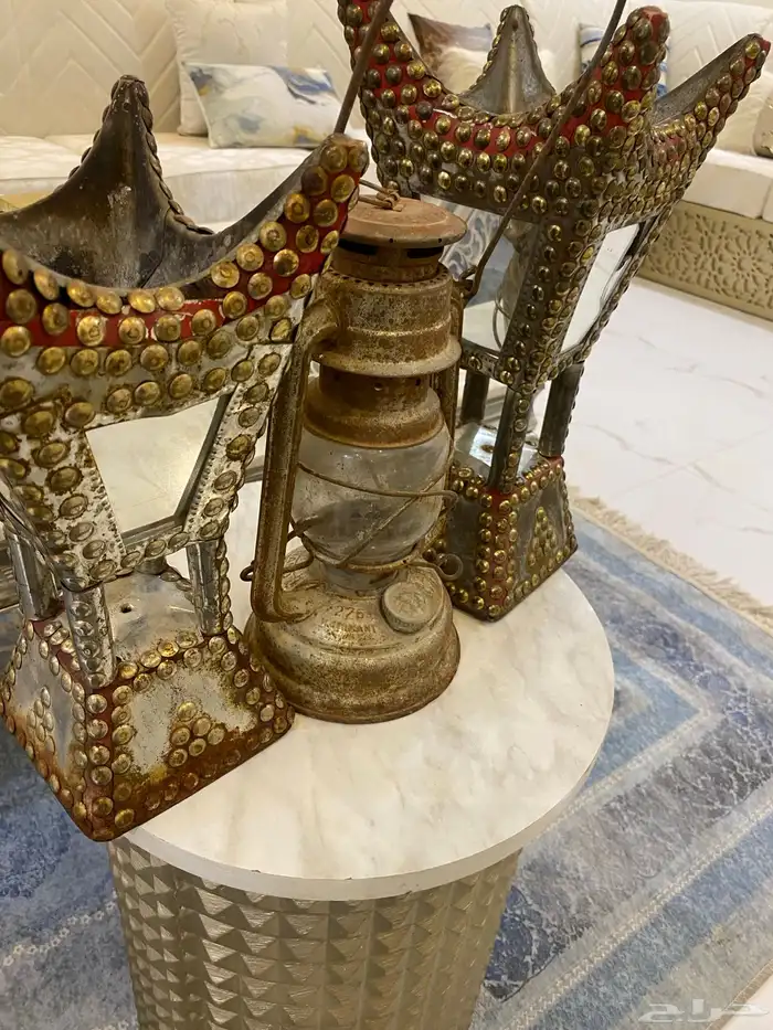 مباخر شغل حائل قديمه على السوم مبخرة فانوس سراج 3