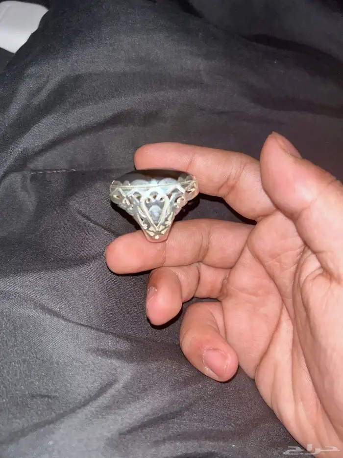 خاتم عقيق مصور 1