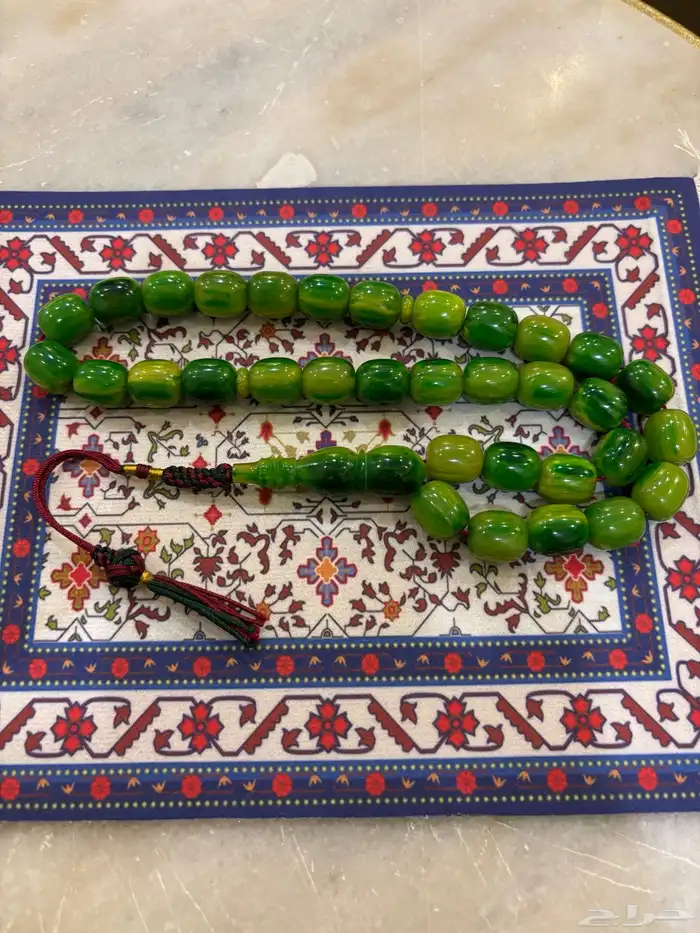 مسابيح متنوعة (فاتوران ومسكي وحجر عقيق وحجر جبل احد) 12
