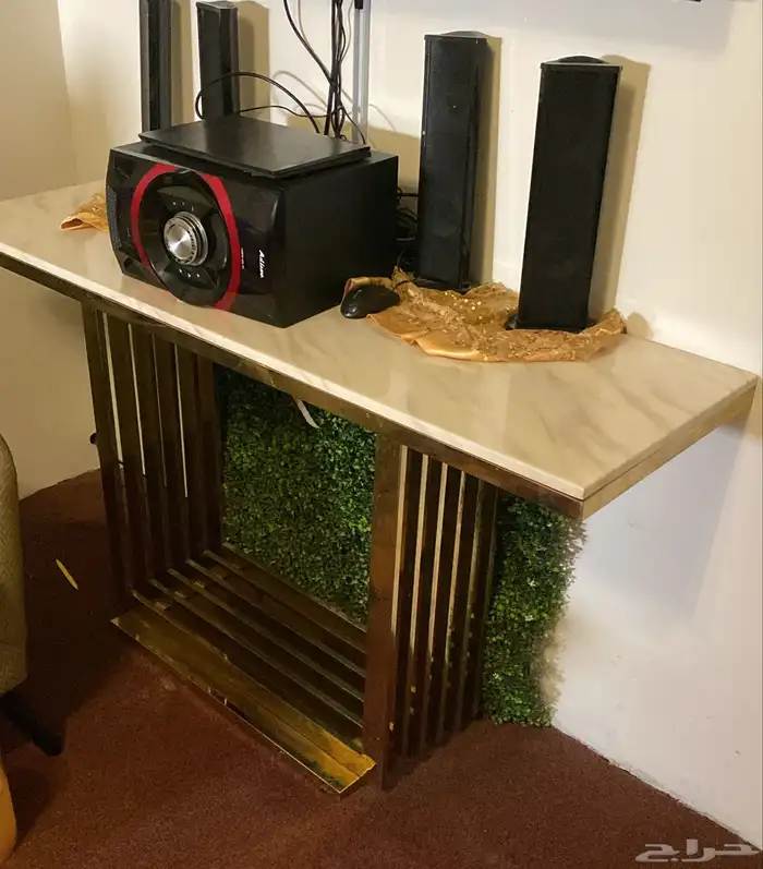 للبيع طاولة مع مسرح منزلي 0