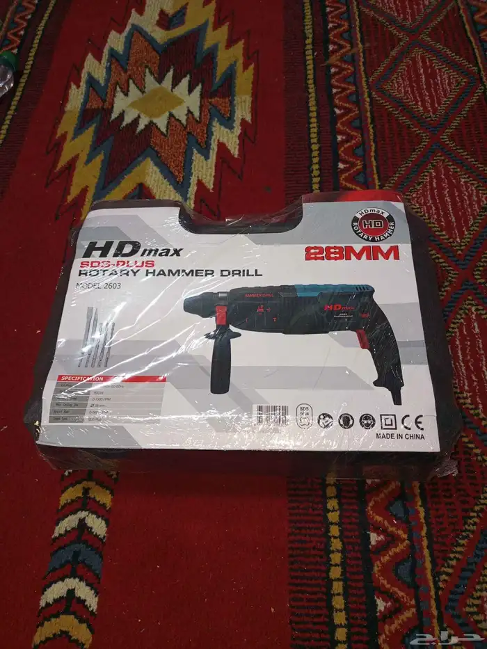 للبيع دريل HDmax 28MM جديد بالكرتون 0