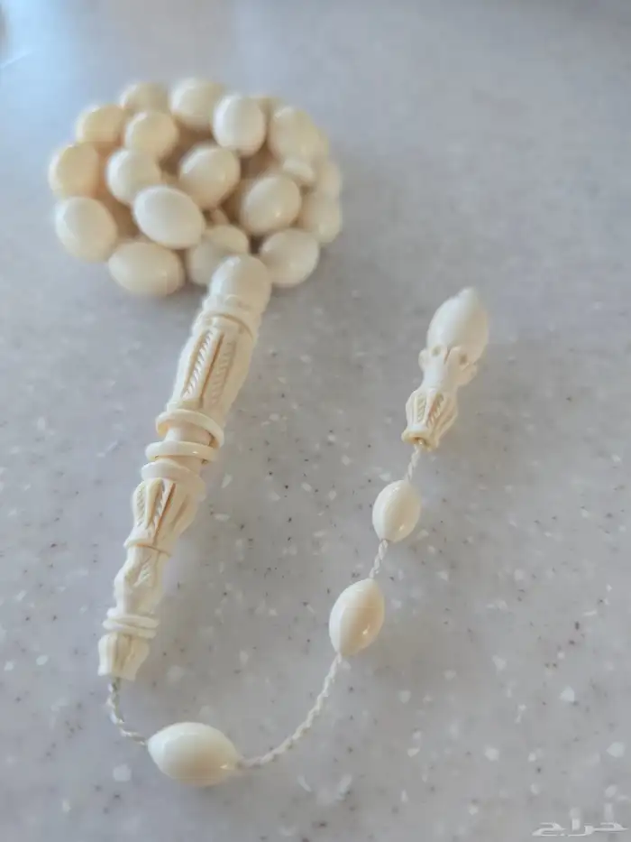 مسباح عاج منقوش فاخر 2