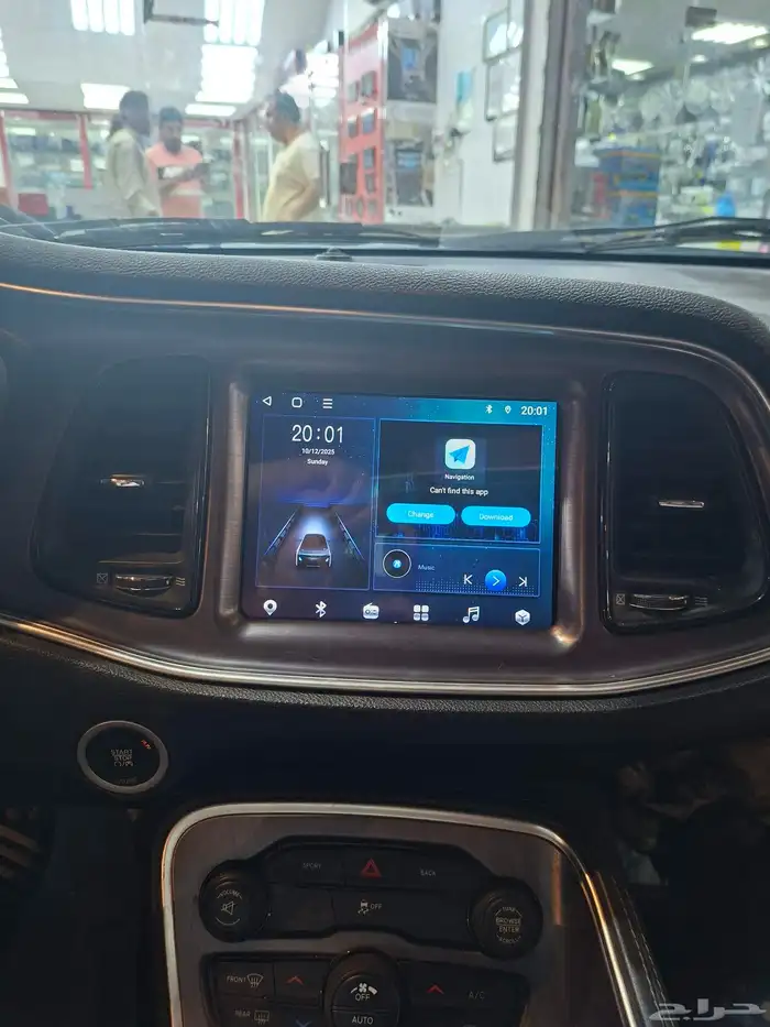 شاشة دودج تشارجر 2015 _2022 اندرويد   جيب شروكي 9