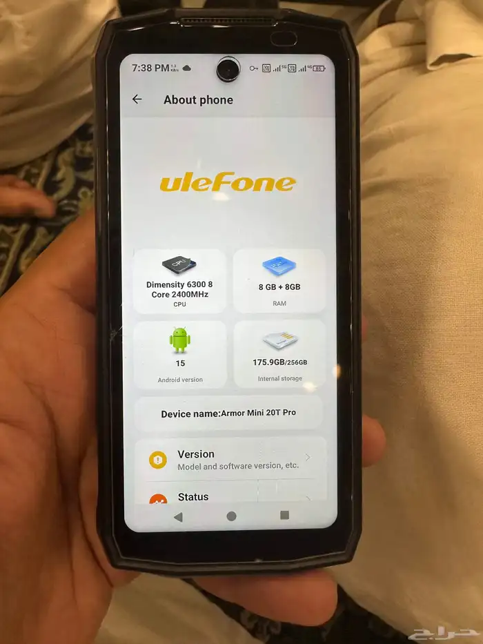 rugged mobile phone Armor Mini 20T Pro 5