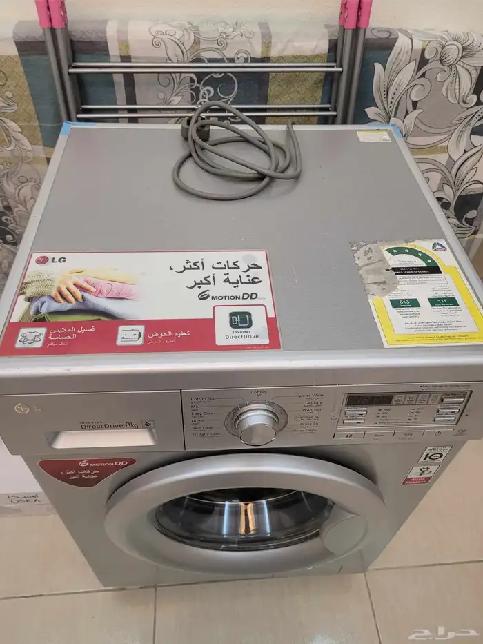 غسالة LG 8 كيلو اتوماتيك 5