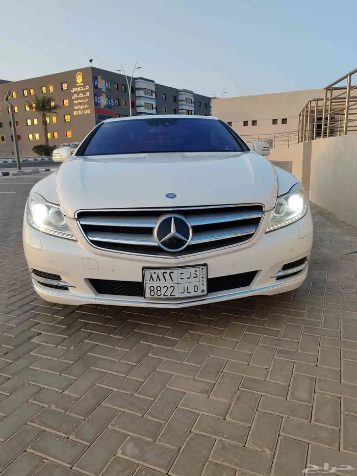 مرسيدس كوبيه CL550 مخزن موديل 2014 وارد اليابان 2
