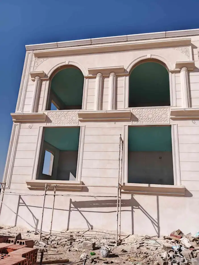 لياسه ملونه وديكورات خارجيه بديل الحجر 2