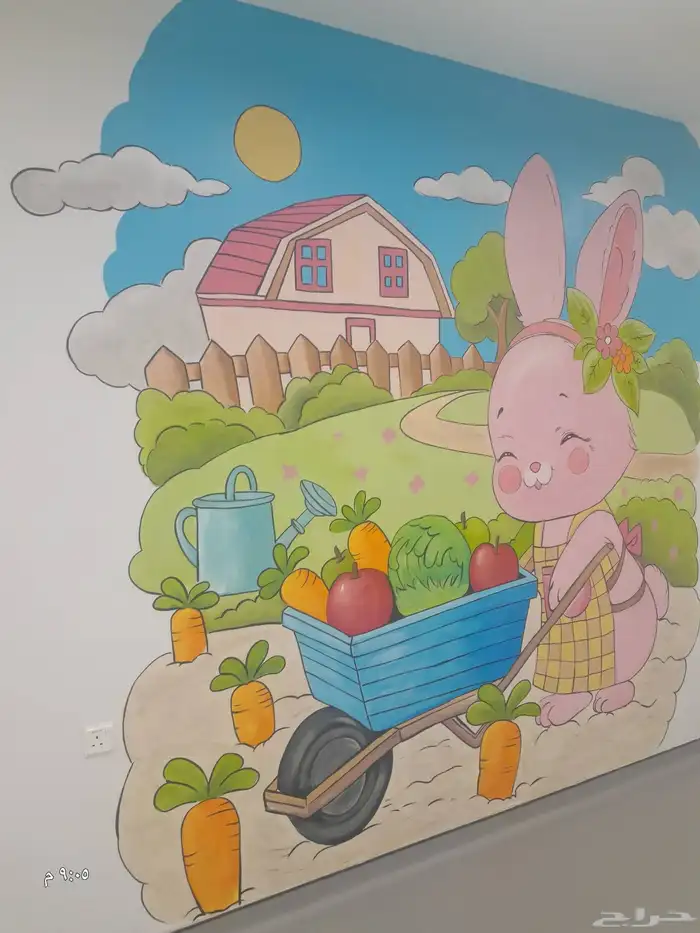 فنان محترف للرسم الجداري خبره 25عام 16