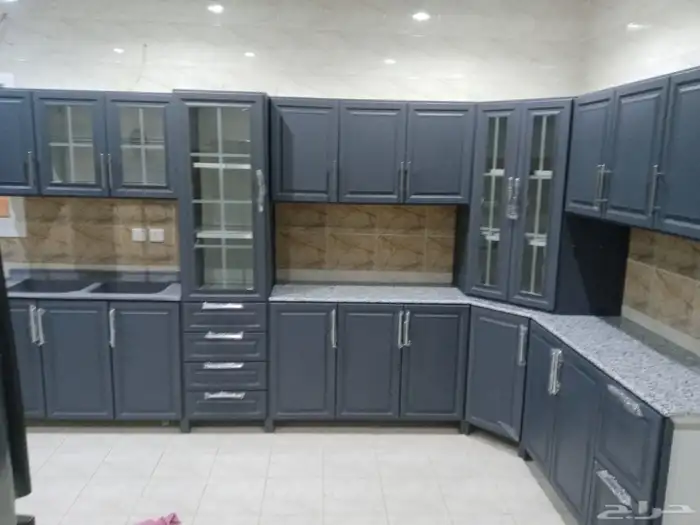 مطابخ جديده جاهزه ومعدله على حسب المساحه التواصل عبر الواتسا 1
