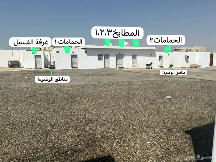 سكن عمال غرف للايجار الصالحيه الحمدانيه 6