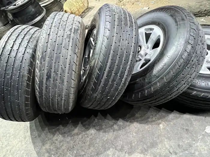 5 جنوط صيني مع كفرات شاهين هامان 900.16 ت24 اخر ألسنه 3