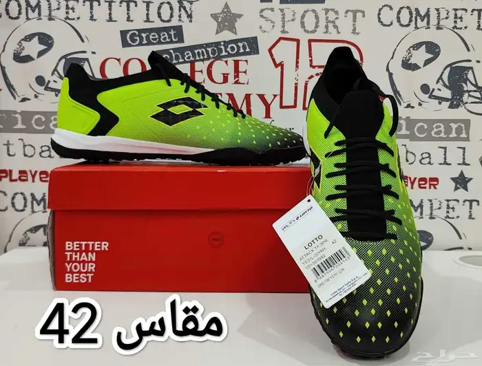 حذاء رياضي أصلي ماركة LOTTO جديد مقاس 42 و43 2