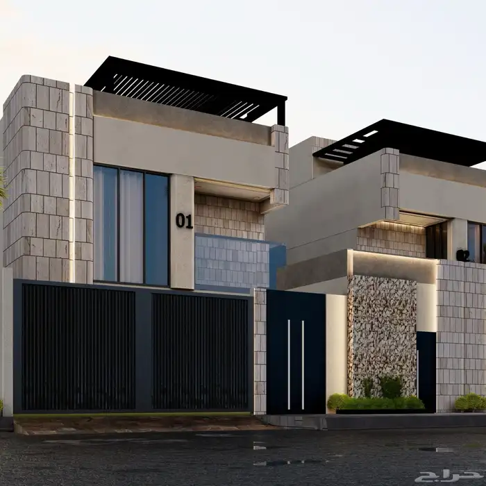 تصميم احترافي واجهات معمارية 0