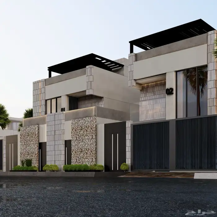 تصميم احترافي واجهات معمارية 2