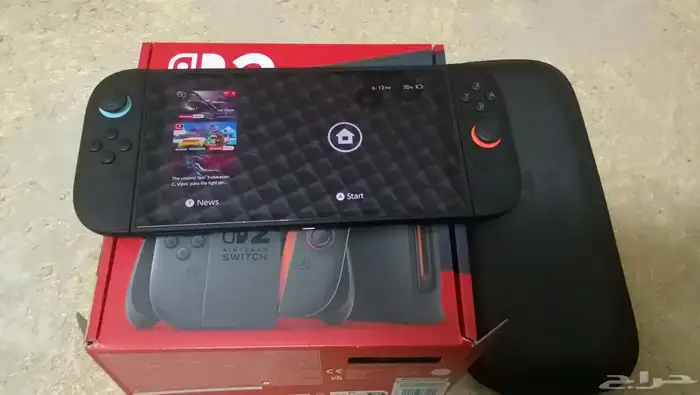 نينتندو سويتش 2 مع حقيبة وشاشة حماية 0