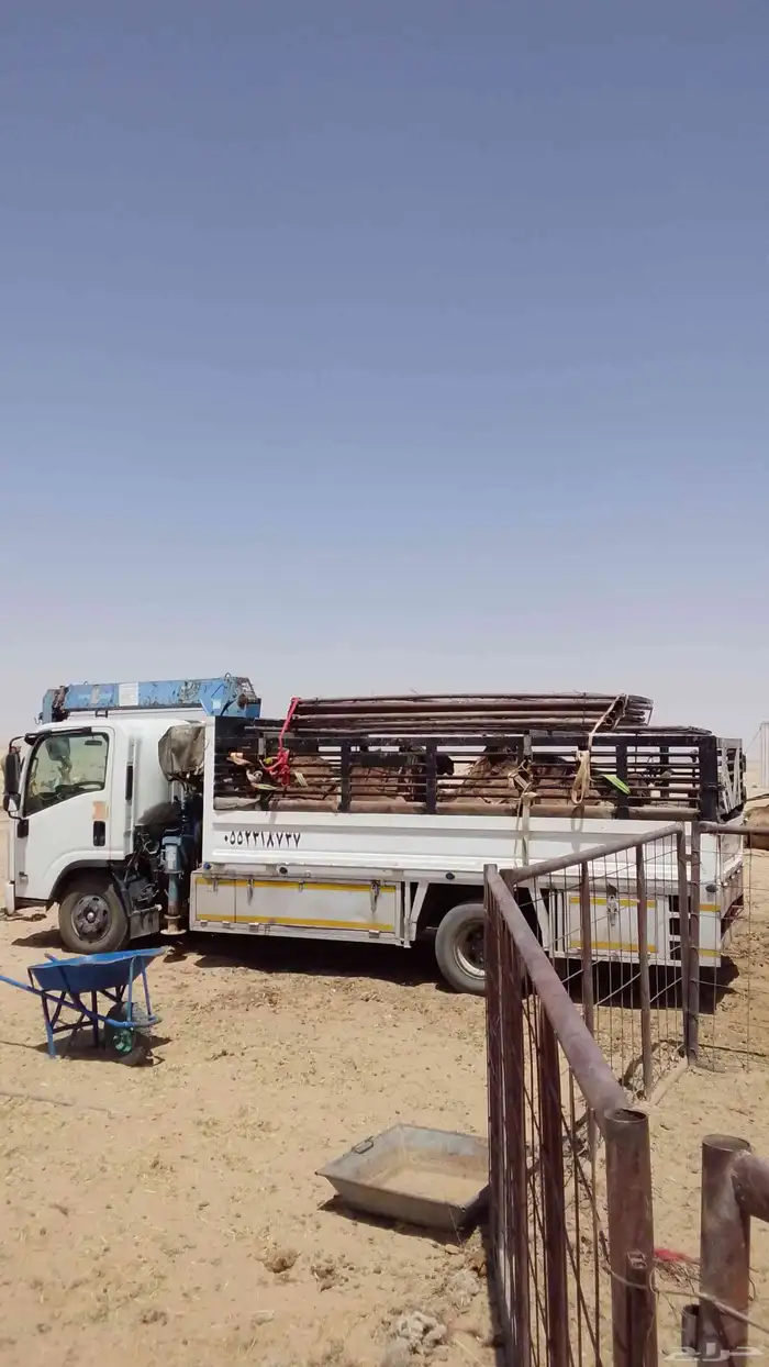دينا ونش هيدروليك لنقل الإبل مزاد الحناكيه القصيم 1