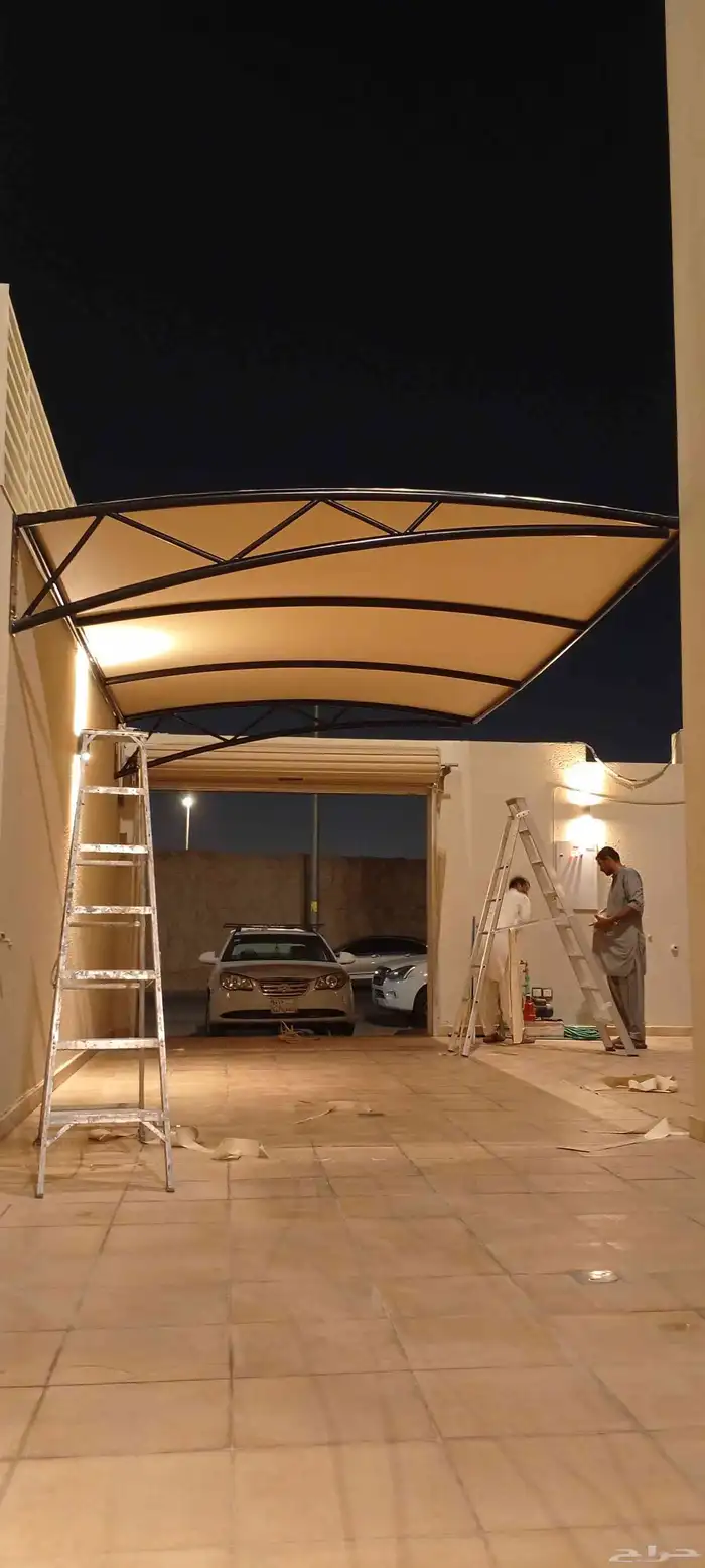 مظلات وسواتر وبرجولات هناجر وغرف سندوتش بنل 2