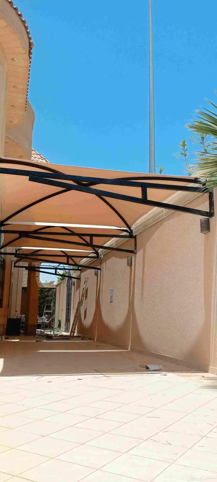 مظلات وسواتر وبرجولات هناجر وغرف سندوتش بنل 7