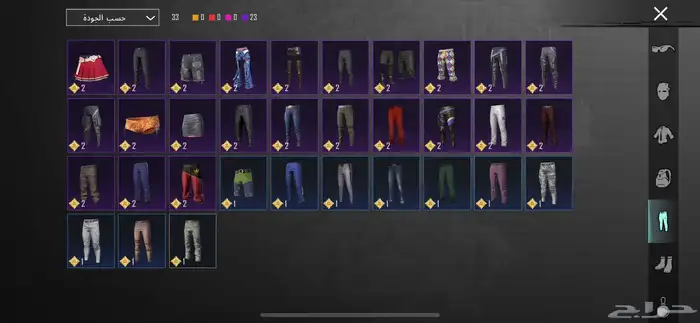 حساب ببجي للبيع و البدل فيه عشر اسلاح تطور لفل70 المجموعه46 9