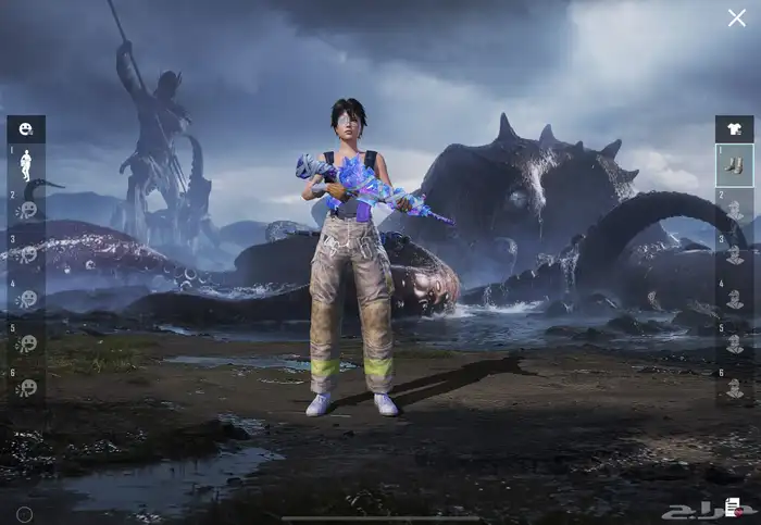 حساب ببجي فخم مع اسم ثنائي 8X - مسيوم ب1500ريال 10